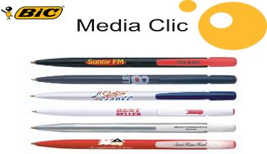 I Spy T shirt Printing: Bic Media clic pens